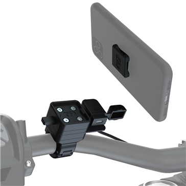 Oxford Products Support d'appareil pour guidon CLIQR USB-C