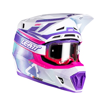 LEATT 7.5 Off-Road Helmet Kit V26 - Goggle Included