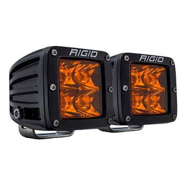 RIGID D-Series Spot with Amber Pro Lens