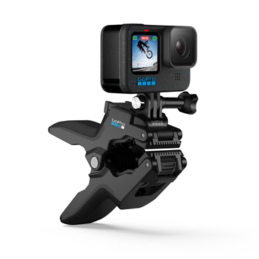 GoPro Fixation à pince pour caméra et manche extensible Jaws