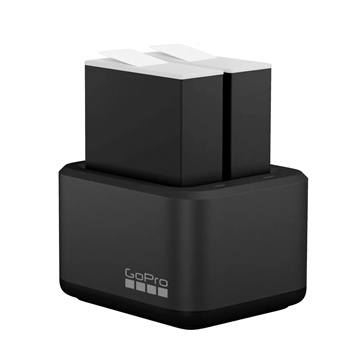 GoPro Dual Battery Charger and Enduro Batteries HERO10 Black, HERO11 Black, HERO12 Black - 494063