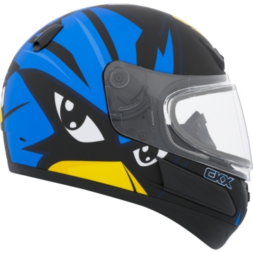 CKX VGK1 Full-Face Helmet, Winter - Youth Raven