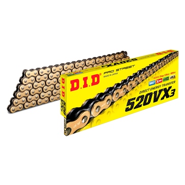 D.I.D Chain - 525VX3 Road & Off-Road X'ring Chain
