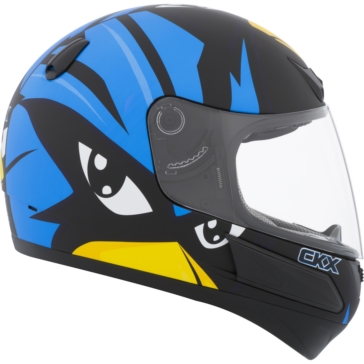 CKX VGK1 Full-Face Helmet, Summer - Youth Raven