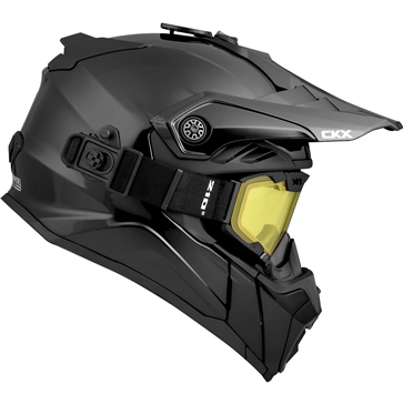 CKX Titan Air Flow Helmet - Backcountry Solid - Included 210° Goggles