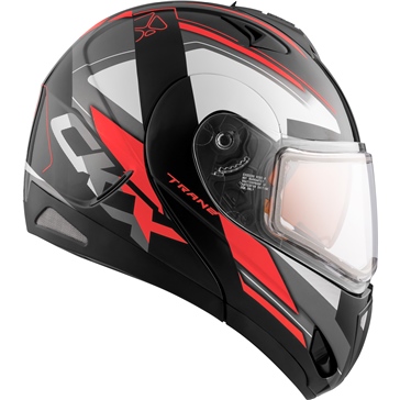 CKX Tranz RSV - Modular Helmet, Winter Offence