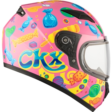 CKX Casque Intégral RR519Y Junior, hiver Candy - Hiver