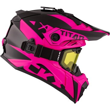 CKX Titan Air Flow Backcountry Helmet, winter Extra - Included 210° Goggles