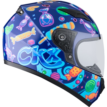CKX RR519Y Full-Face Helmet, Winter - Child Candy - Winter