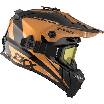 CKX Titan Original Helmet - Trail and Backcountry Roost - Included 210° Goggles