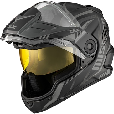 CKX Mission Free-Face Helmet - Carbon | Kimpex USA
