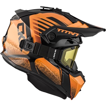 CKX Titan Original Helmet - Trail and Backcountry Avid - Included 210° Goggles