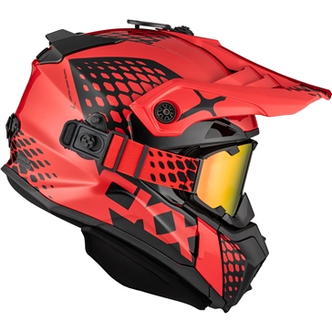 CKX Titan Original Helmet - Trail and Backcountry Viper - 210° Goggle Included