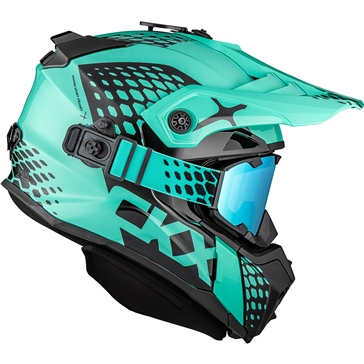 CKX Titan Original Helmet - Trail and Backcountry Viper - Included 210° Goggles