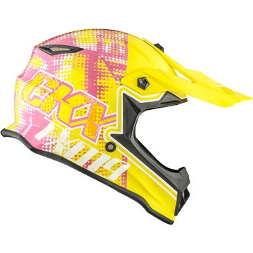 CKX TX019Y Off-Road Helmet Gleam - Without Goggle
