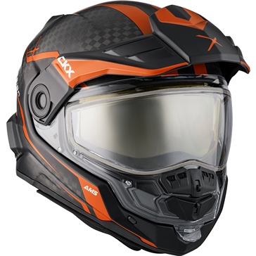 CKX Mission Free-Face Helmet - Carbon | Kimpex USA