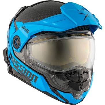 CKX Casque intégral ouvert Mission - Carbone Alaska