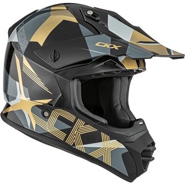 CKX TX019Y Off-Road Helmet Lord - Without Goggle