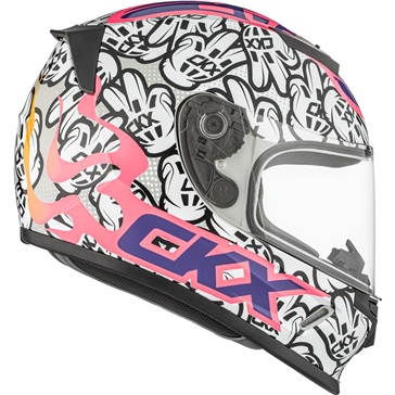 CKX RR24Y Full face Helmet Peace - Summer