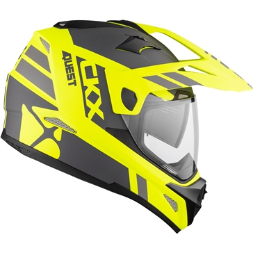 CKX Quest RSV dual sports Helmet, Summer Flash - Included Goggle