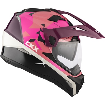 CKX Quest RSV dual sports Helmet, Summer Legion - Included Goggle