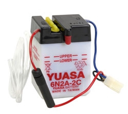 Yuasa Batterie conventionnelle 6N2A-2C