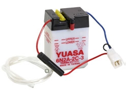 Yuasa Batterie conventionnelle 6N2A-2C-3