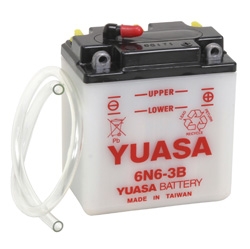 Yuasa Batterie conventionnelle 6N6-3B