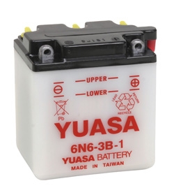 Yuasa Batterie conventionnelle 6N6-3B-1