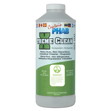 Captain Phab  Nettoyant Xtreme Clean 32 oz