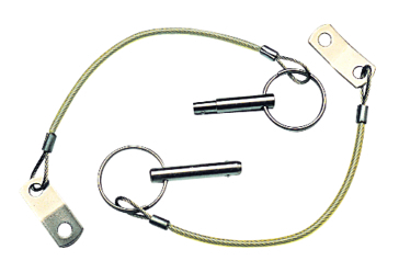 Sea Dog Release Pin and Lanyard, Stepped type
