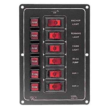 Sea Dog Aluminum Vertical Switch Panel