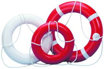 Dock Edge  Bouée de sauvetage Dolphin 30"