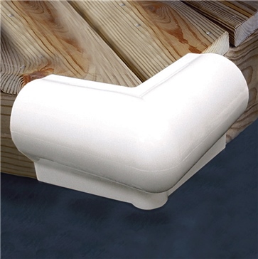 Taylor Made Pare-chocs de coin en vinyle de 90º 6" x 6"