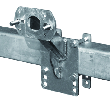 Tie Down High Mount Tire Carrier