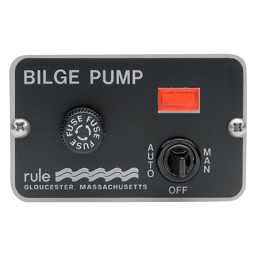JABSCO RULE 3-Way Panel Lighted Switch