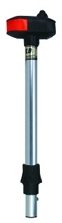 PERKO  Lampe utilitaire amovible sur colonne à deux couleurs Feu avant bicolore - Noir