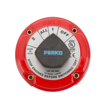 PERKO  Interrupteur de sélecteurs de batterie Cadran - 708040