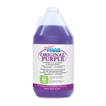 Captain Phab  Purple Power Cleaning Concentrate 4 L / 1.05 G