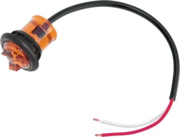 Bargman Hi-Intensity LED Light with Grommet Amber