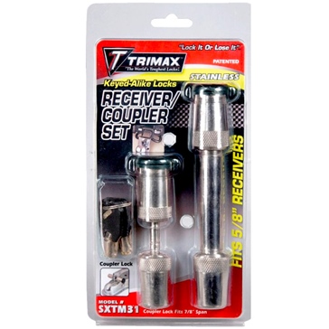 Trimax Receiver and Coupler Lock Set