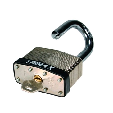 Trimax Steel Laminated Padlock - TLM87