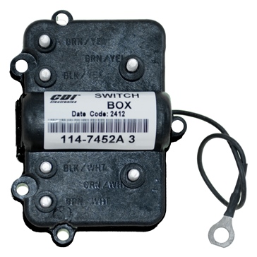 Sierra 2 Cylinder Mercury Switch Box: 114-7452A 3