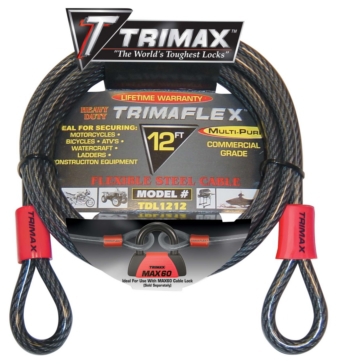 Trimax Multi-Use Lock Cable Cable Lock - 723664