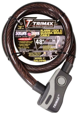 Trimax Câble de verouillage, Acier Câble de verouillage - 723670