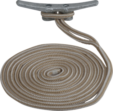 Sea Dog Double Braided Nylon Dock Line 20 ft - 1/2" - Nylon - Double Braided