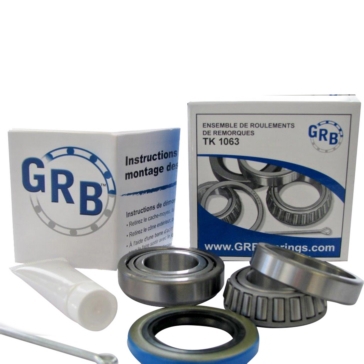 GRB Bearing Trailer Wheel Bearing Kits, TK 1063