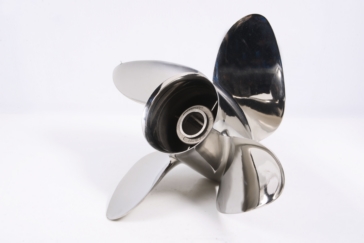 Turning Point Express Propeller Fits Johnson/Evinrude, Fits Honda, Fits Suzuki, Fits Mercury, Fits Volvo, Fits Nissan, Fits Tohatsu, Fits Yamaha - Stainless steel
