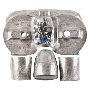 MARTYR Ensemble d'anode en magnésium Mercury