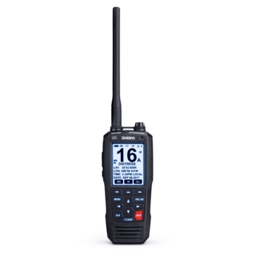 Uniden MHS335BT Handheld VHF Radio Black